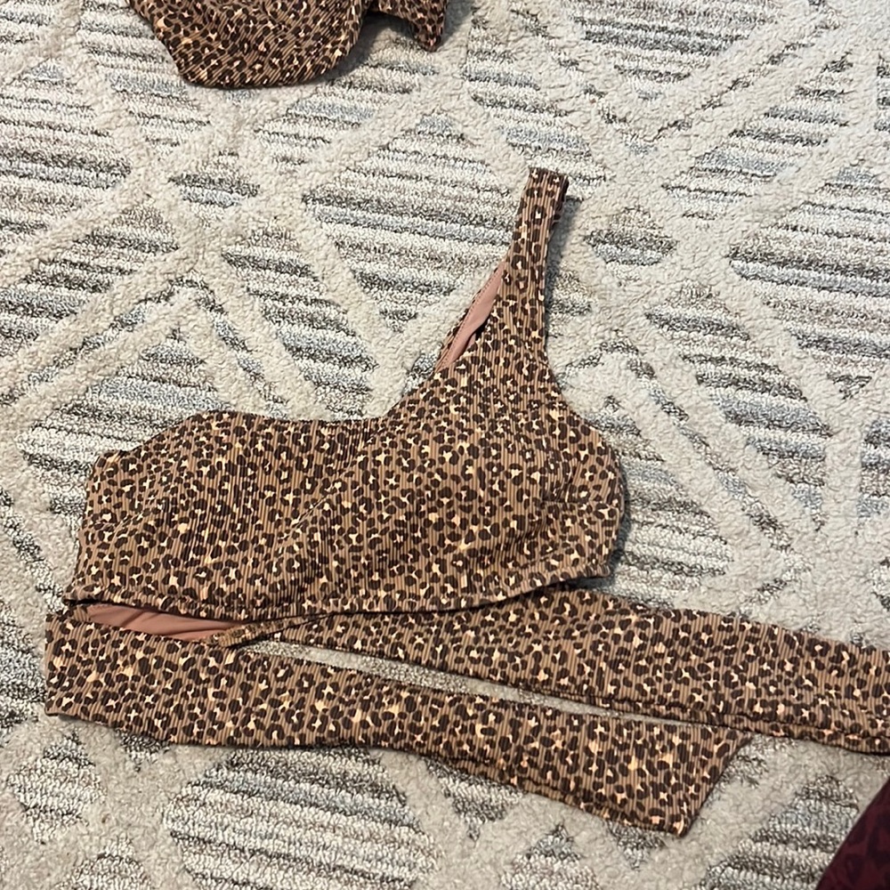 Aerie one shoulder bikini top